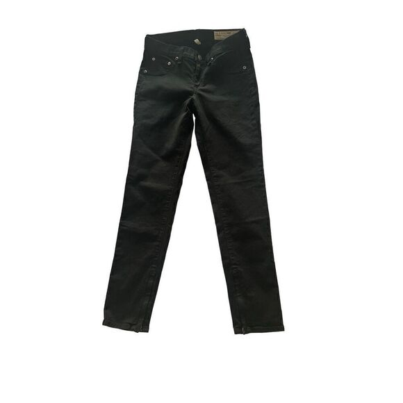 NWT Rag & Bone Capri For Intermix Skinny MIDRISE Jeans Size  26 olive - Picture 1 of 13